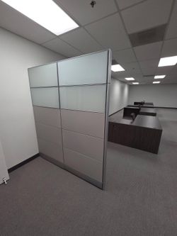 Ethospace Break Room Divider ANY SIZE @70inT