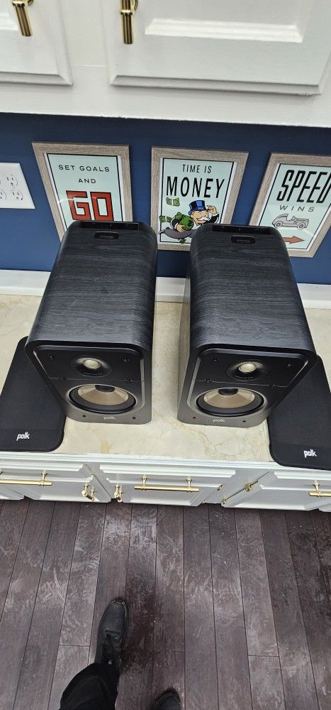Polk Audio ES20 Bookshelf Speakers - Exceptional Sound, Like New!
Retail Price: $598.00 for a pair | Selling for only $450