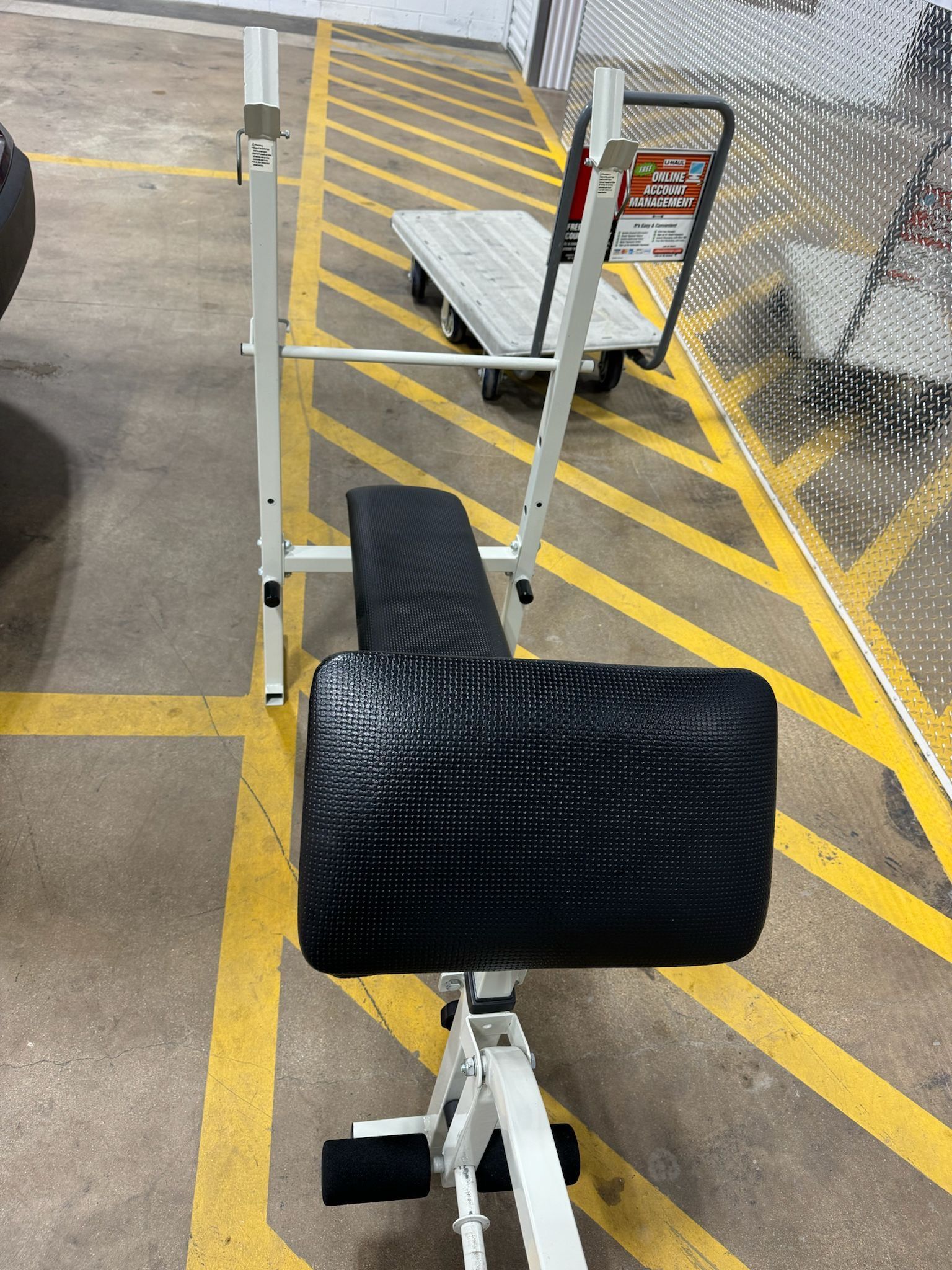 Exercise bench with multiple option
