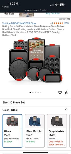 NEW! 10 Piece Bakeware