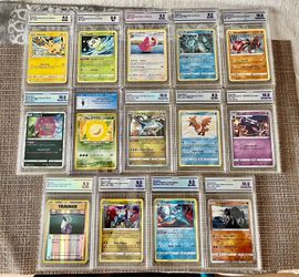 🎮 Pokémon CGC/CCG Graded Card Lot – 14 Slabs – Great for Collectors or Resellers! 🎮