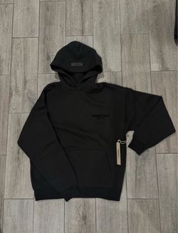 Fear of God Essentials Black Hoodie