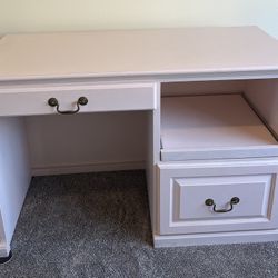 46 Inch Wood Desk 