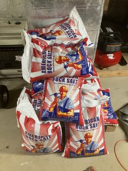 American Rock Salt - 15 50lb Bags