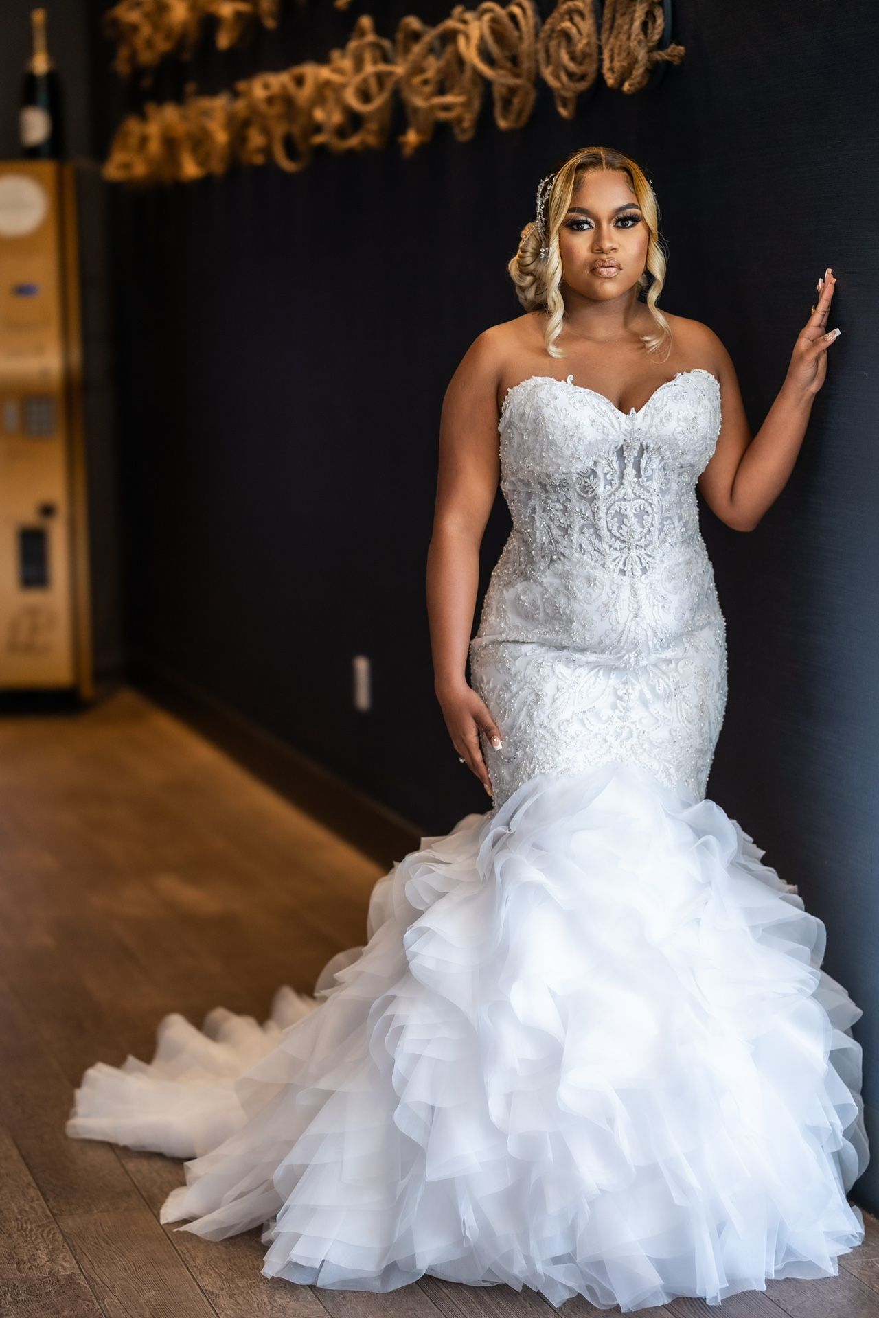 Wedding Dress With Crystals