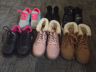 Girls shoes size 1 and 2