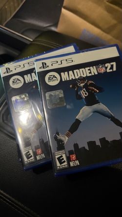 PS5 Madden NFL 2027 brand new