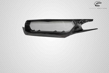 Blemished 2016-2021 Honda Civic Carbon Creations Type JS Grille - 1 Piece