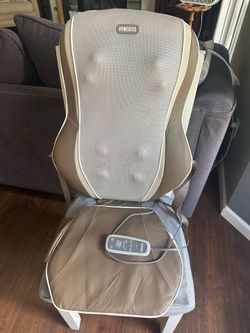 HoMedics 3D Shiatsu Massage Chair Cushion w/ Heat – Excellent Condition