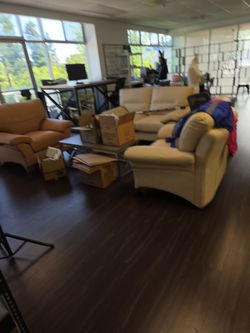 3 leather love seat soft chair