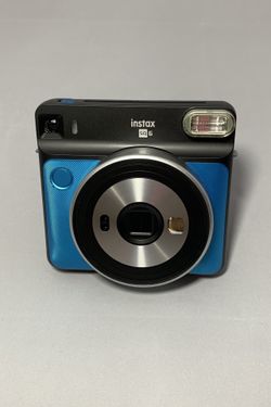 FUJI SQ6 Metallic Blue Instant Camera