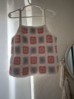 Crochet Top🧶 Size 7-8