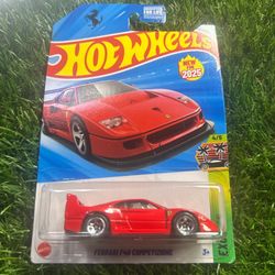 Hot Wheels Ferrari F40 Competizione red car #racing #ferrari
