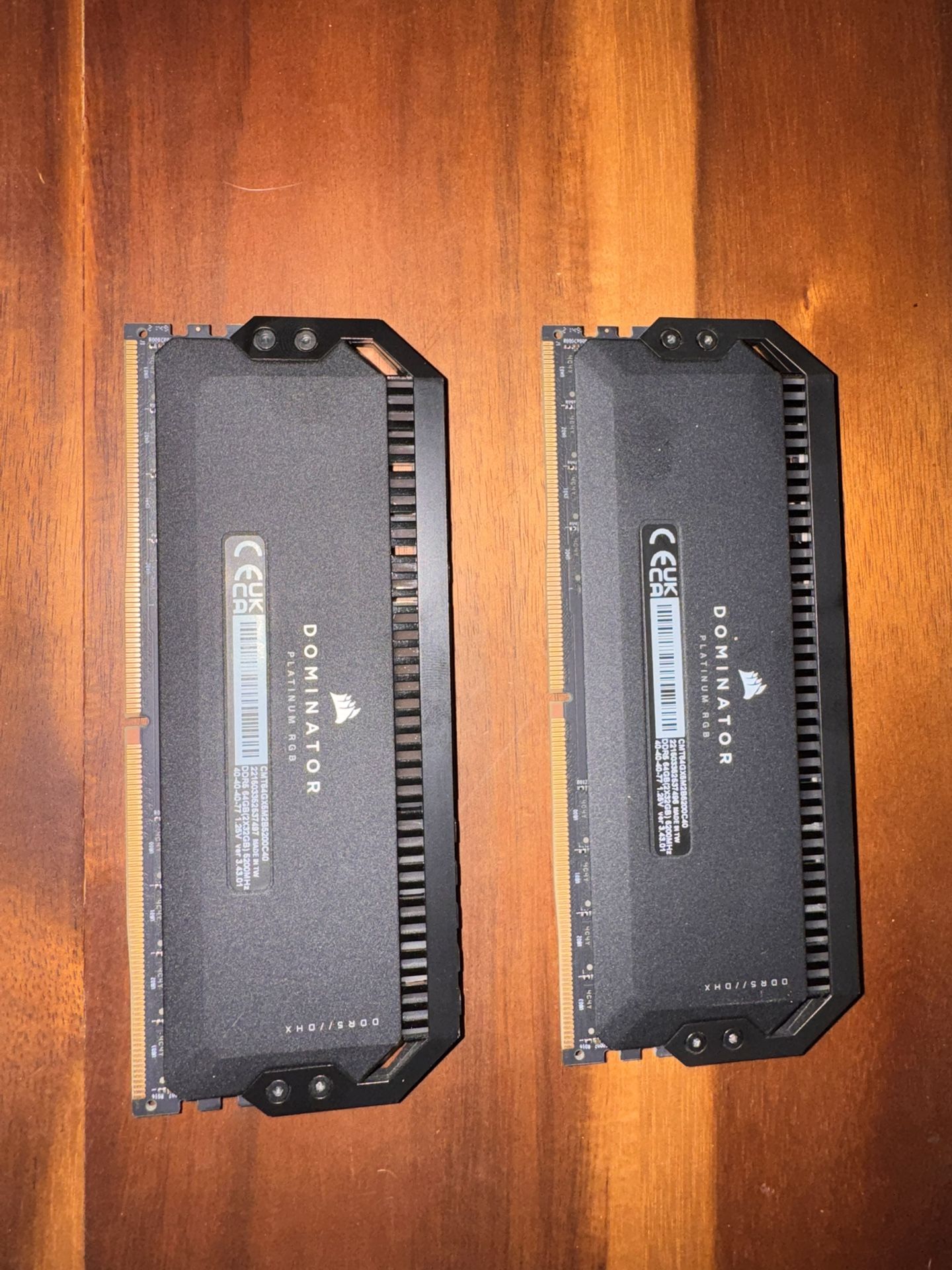 Corsair Dominator 2 X 32 GB , 64gb DDR5 RAM Kit