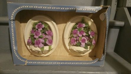 Vintage flower wall mount decorations