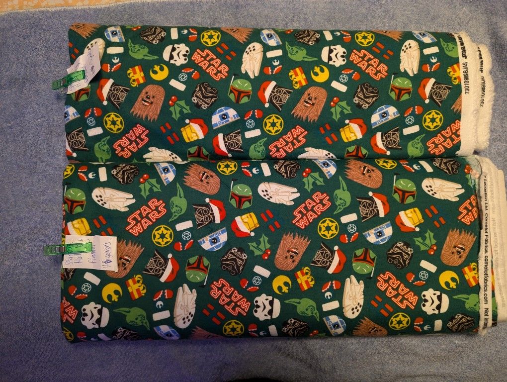 8 Yards Of Star Wars Fleece Fabric