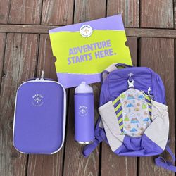 Firefly, outdoor gear youth adventure combo purple and green
