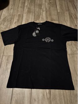 Chrome hearts rhinestone shirt