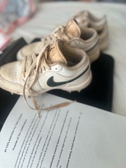 Nike Low-Top Sneakers White Black Swoosh