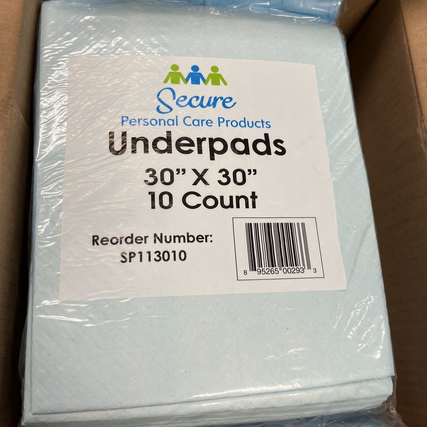 Large Absorbent Pads - 100 pads/box