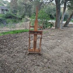Solid Wood Painting Art Easel 