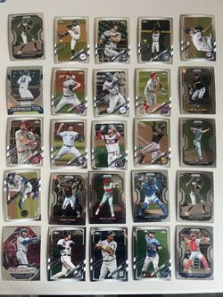 ⚾ Baseball Card Lot – Topps Chrome & Panini Prizm | Rookies, Stars & Inserts