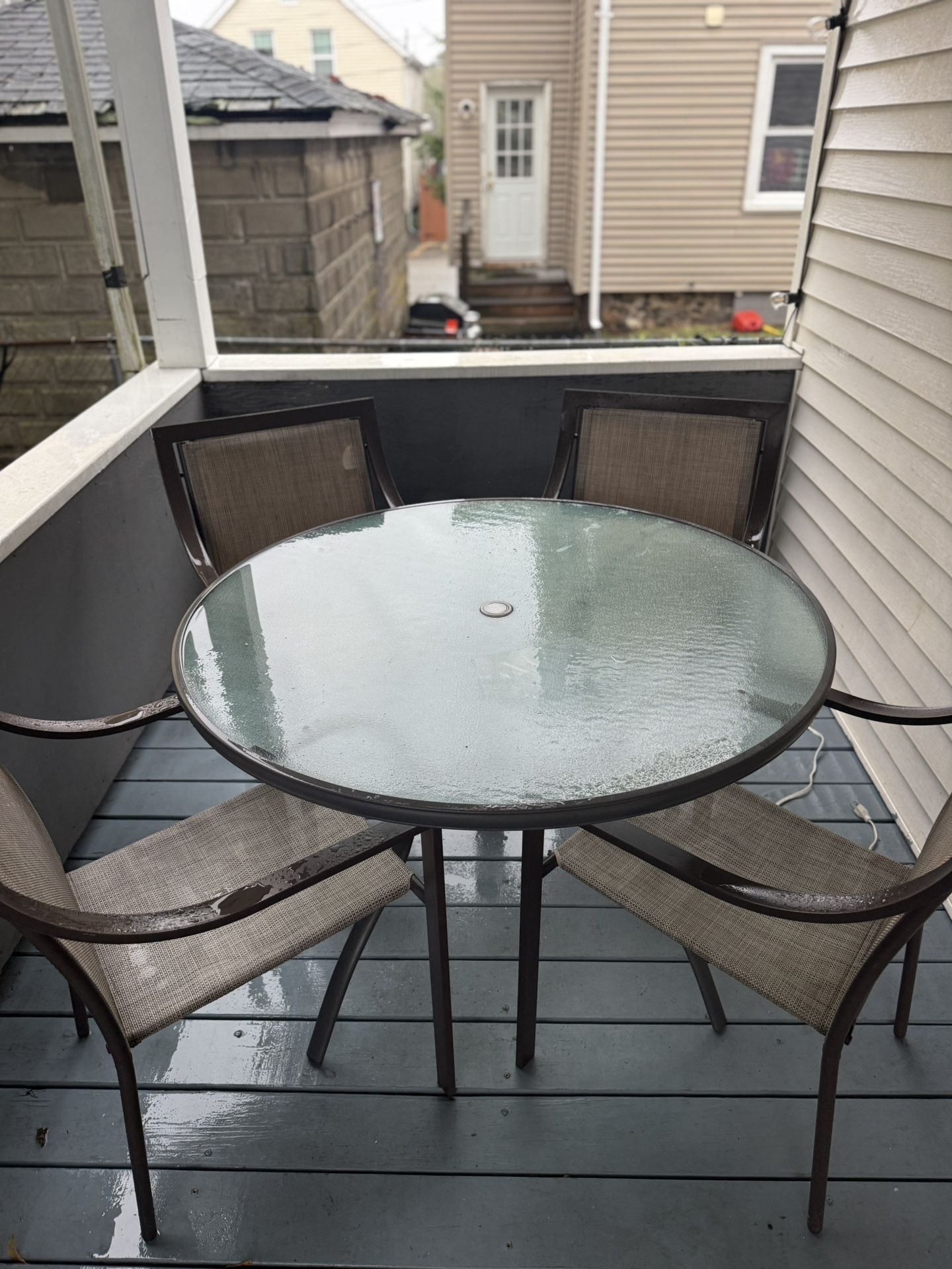backyard table