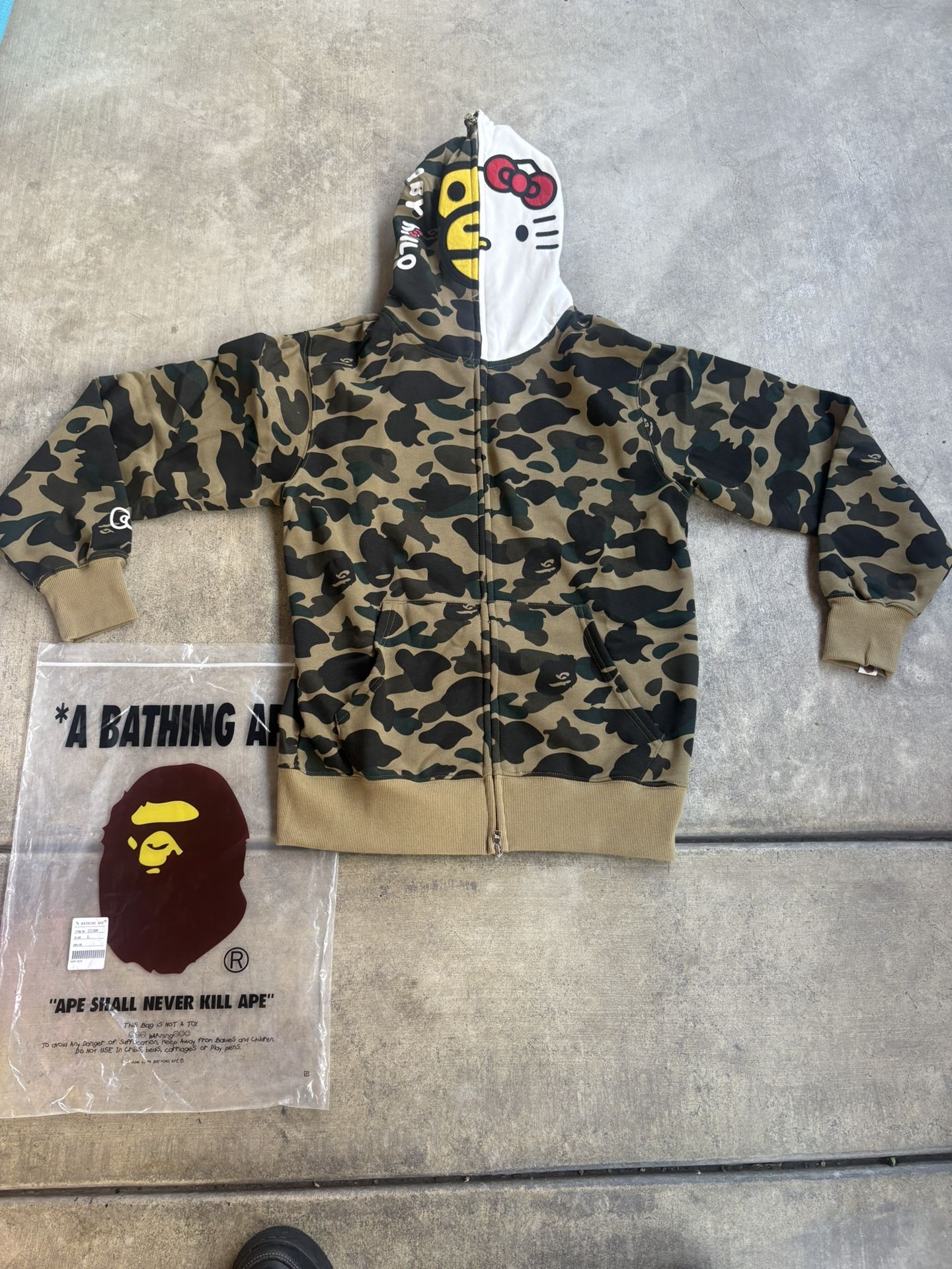 Bape X Hello Kitty Hoodie