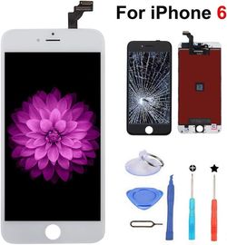 Compatible with iPhone 6 Screen Replacement (White),LCD Display & Touch Screen Digitizer Frame Assembly Set with 3D Touch and Repair Tools