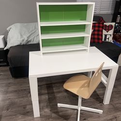 IKEA Pahl kids desk w/ addon & chair