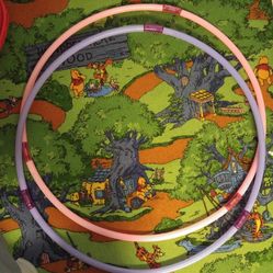 To hula hoop with light