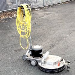 Global Industrial 20" Floor Burnisher with Dust Control - Buffer - Polisher