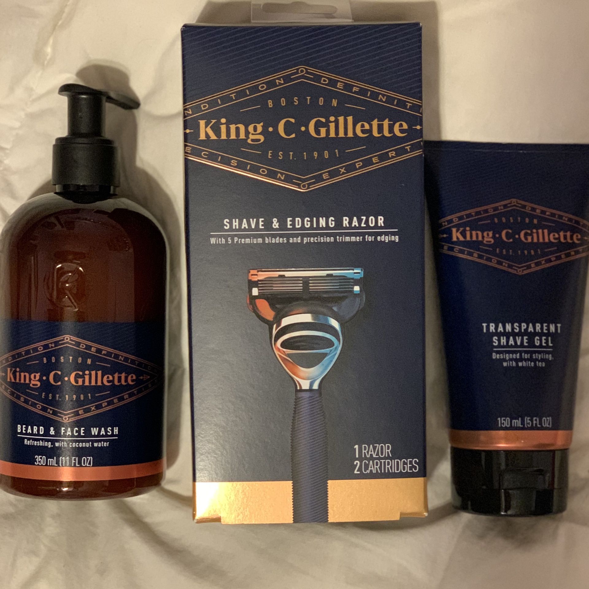 King C Gillette Shave Set
