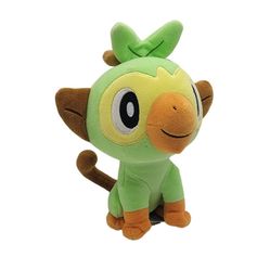 2022 Nintendo Game Freak Pokemon Grookey 6" Plush Stuffed Animal Monkey Zoo Soft