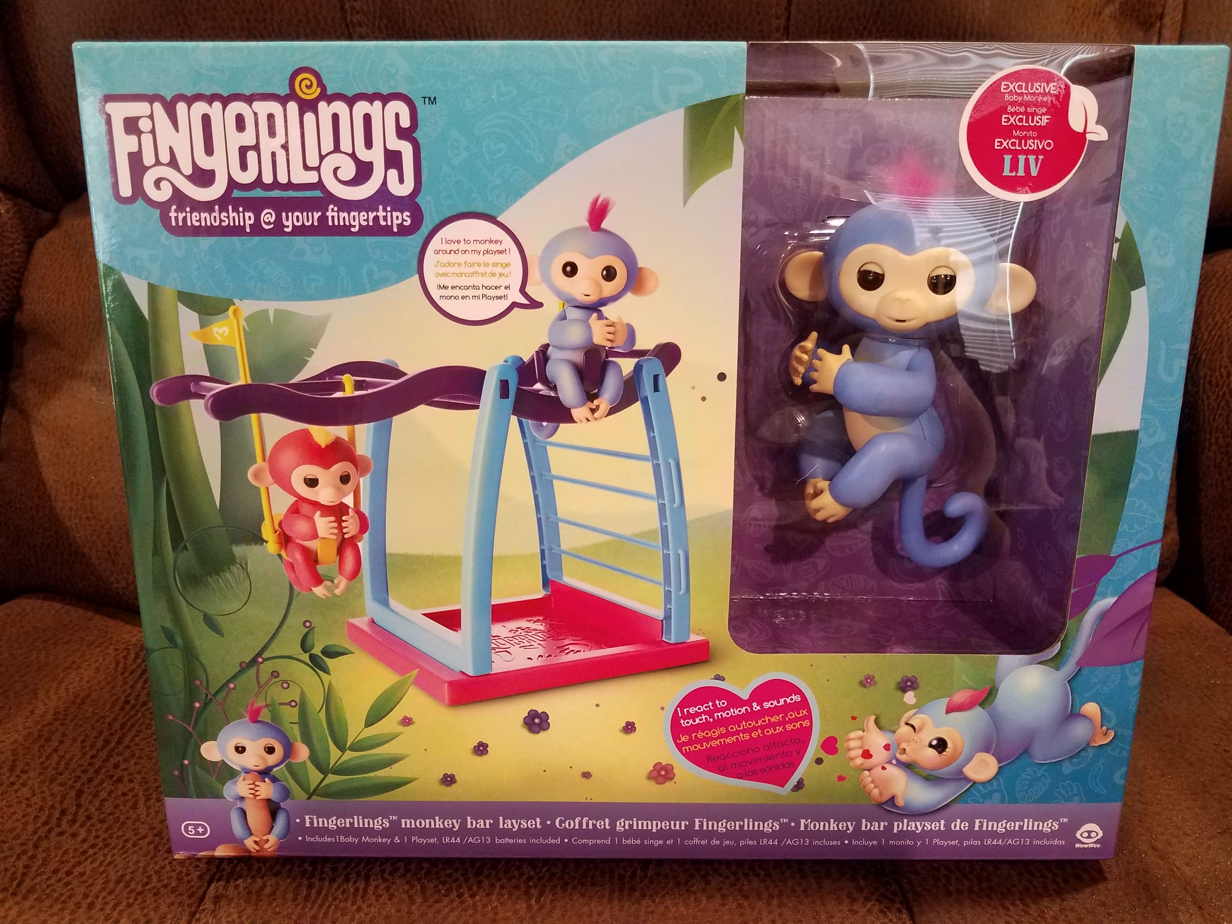Fingerling Playset with Monkey