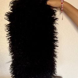 Fashion Nova Faux Fur Knee High Boots