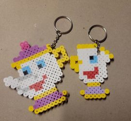 Perler Bead Keychains 