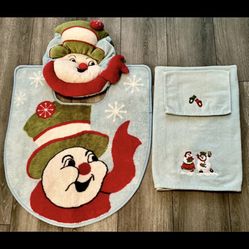 Christmas Bathdroom Set 