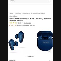 Bose Quiet comfort Earbuds