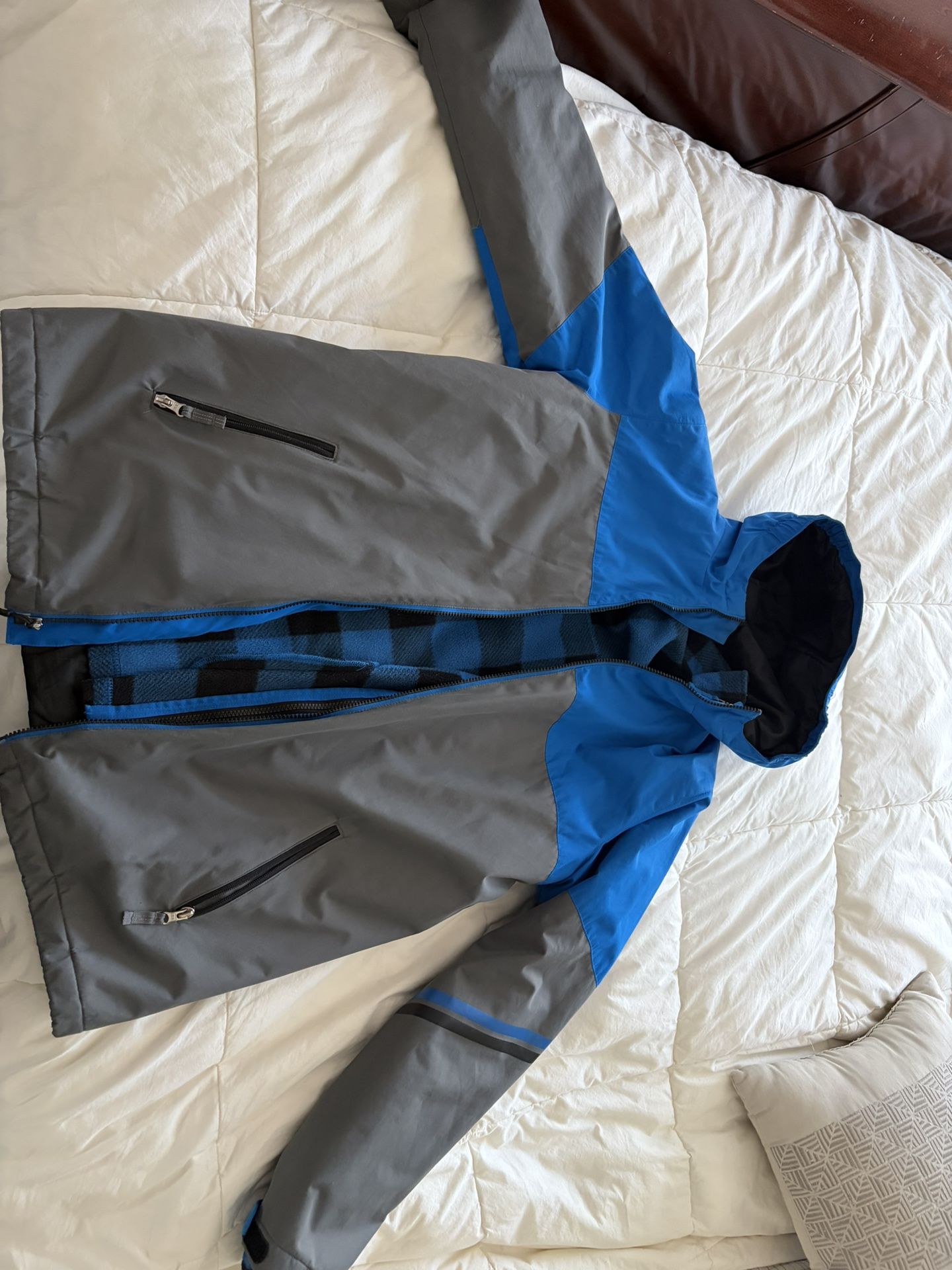 Lands End Boys Winter 2 In 1 Parka