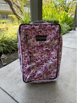 Vintage JanSport suitcase
