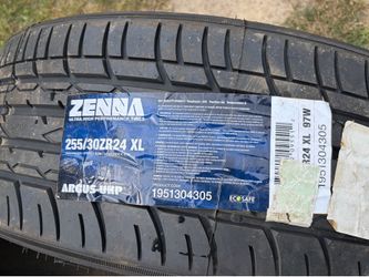 2 Brand new  255/30ZR24 XL Tires