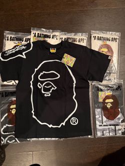 A Bathing Ape BAPE Black Graphic T-Shirt
