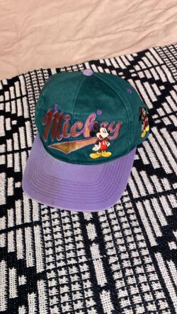 DISNEYLAND VINTAGE SNAPBACK MICKEY MOUSE HAT MENS