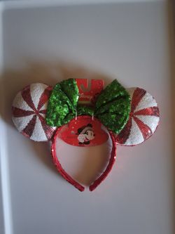 Minnie Mouse Christmas Ears 