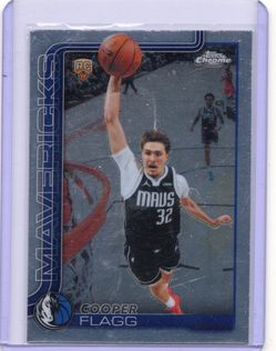 2025-26 Topps Chrome Update Cooper Flagg #151 Mavericks Rookie (RC)