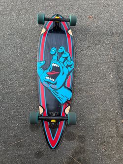 Santa Cruz Longboard Skateboard – Like New – $130