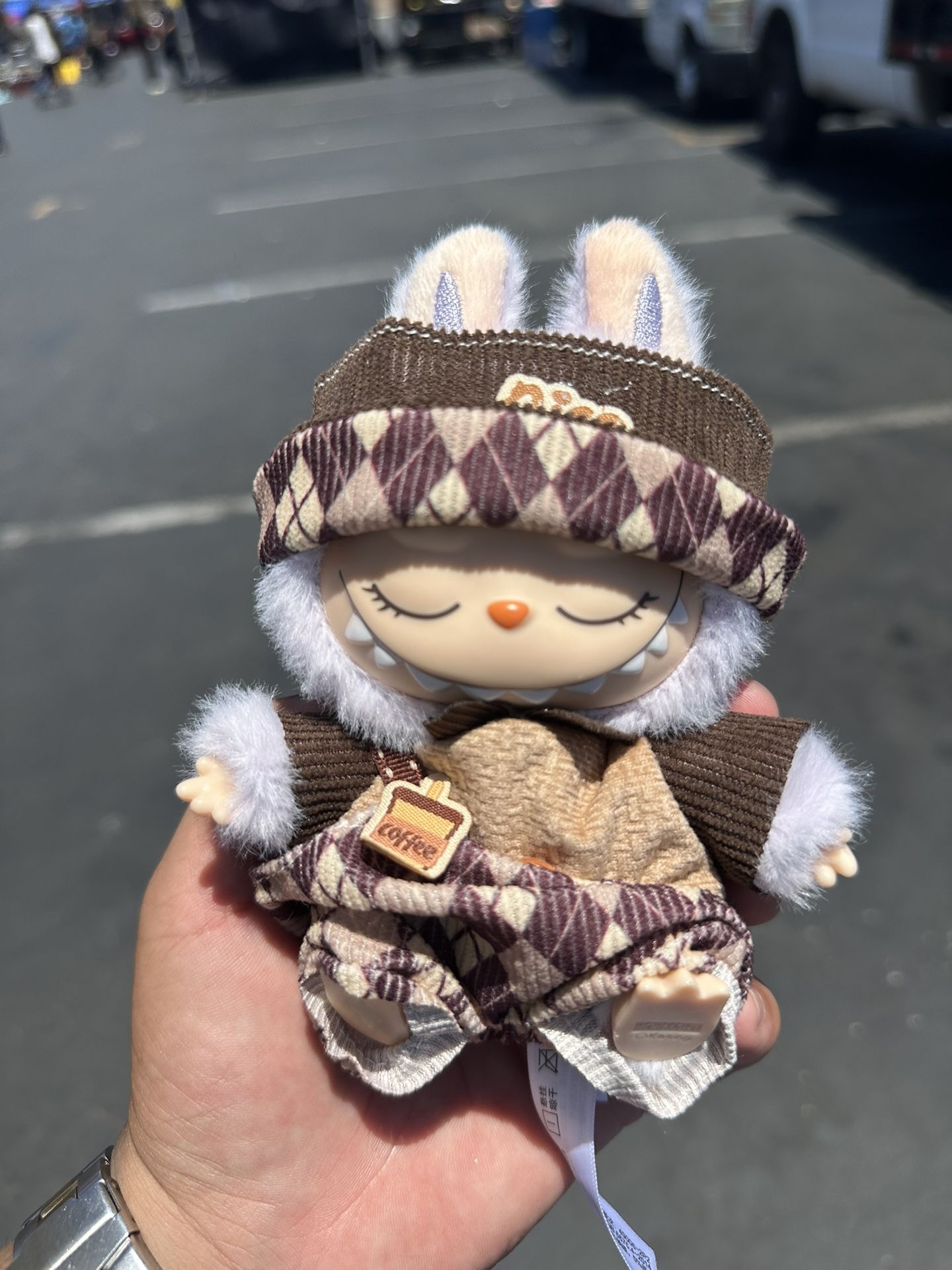 Original ZIZI Have A Seat Labubu Plushie