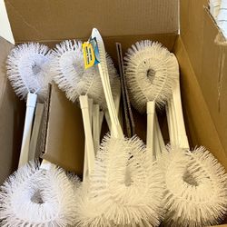 Box of twenty-four (24) new toilet brushes