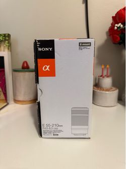 E55-210mm F4.5-6.3OSS Sony Camera Lens